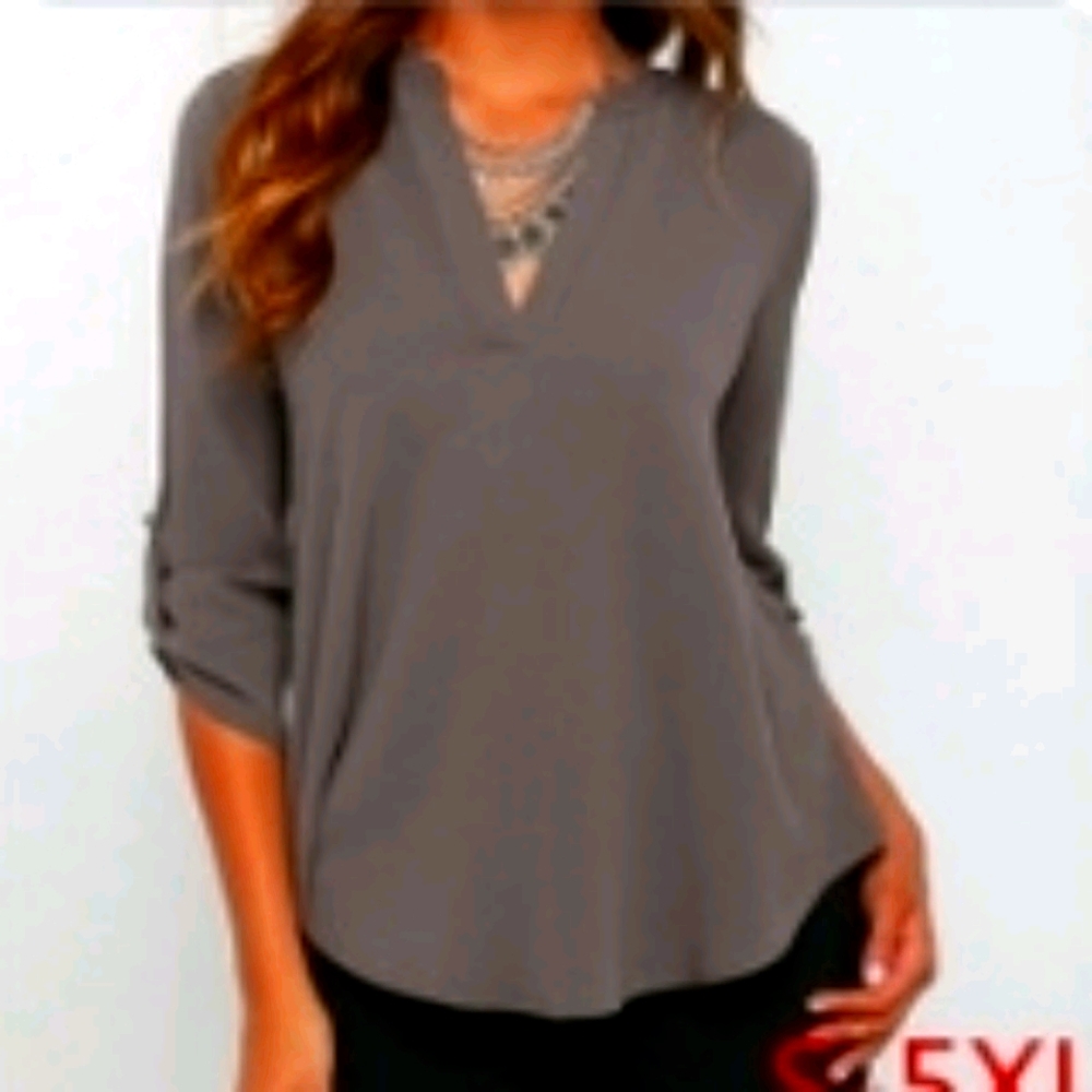 Grey blouse
